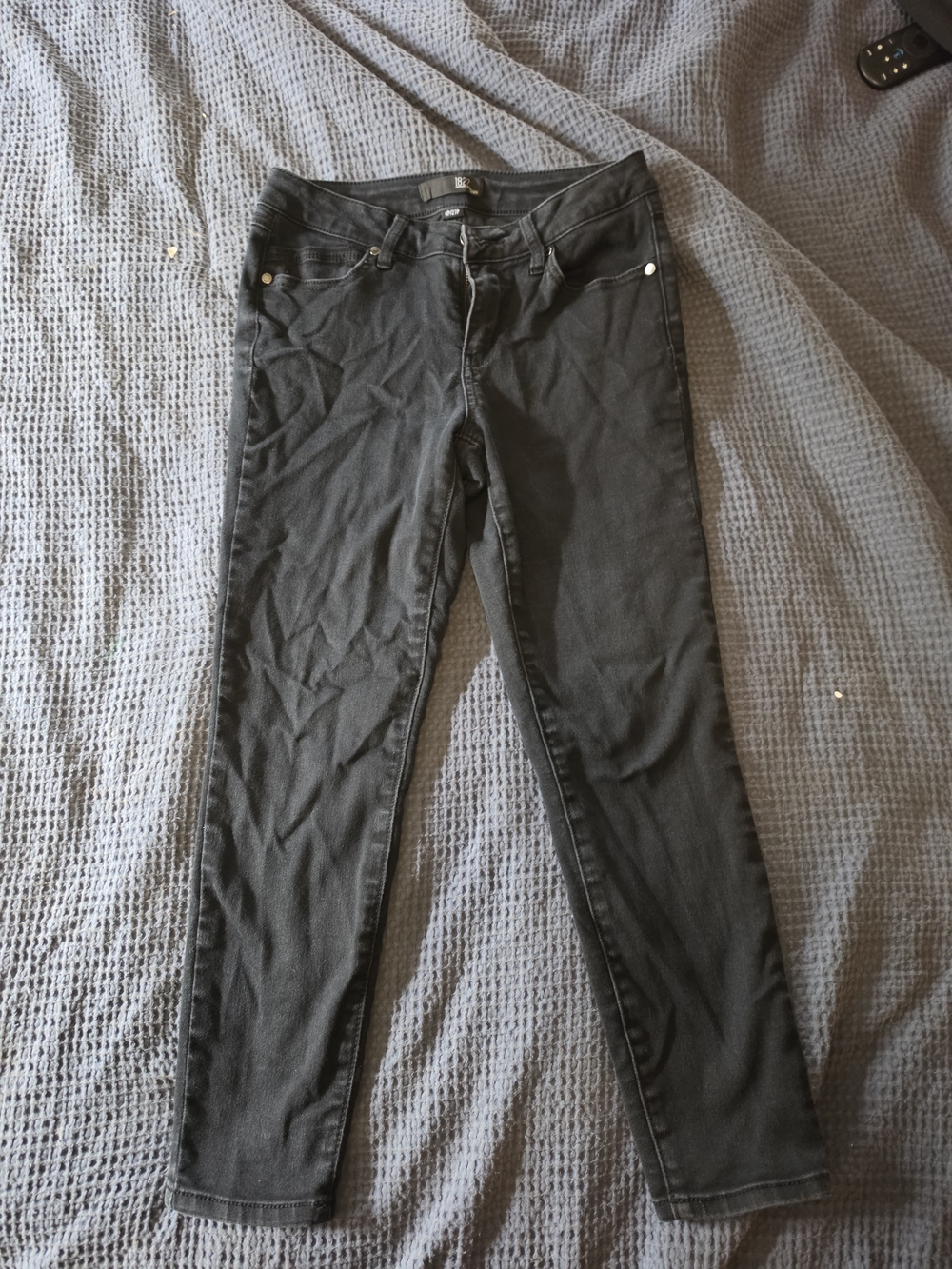 1822 Denim Women's Black Skinny Jeans